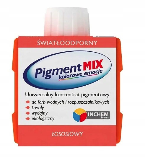 Pigment do farb uniwersalny, 80ml - Łososiowy 1 13386631481
