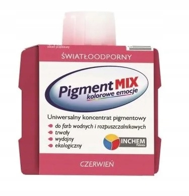Pigment do farb uniwersalny, 80ml - Czerwień 1 13386631576