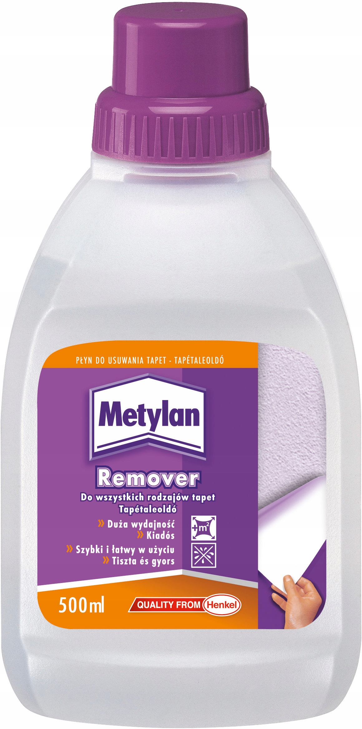 Płyn do usuwania tapet Metylan Remover 0,5l 1 13475150708