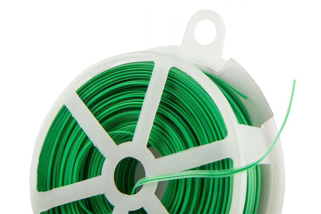 Drut ogrodowy 50m VERTO w osłonie PVC + obcinacz 2 13800331700