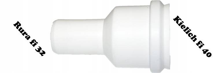 Redukcja kanalizacyjna prosta 40/32mm - AKCES 3 14004357227