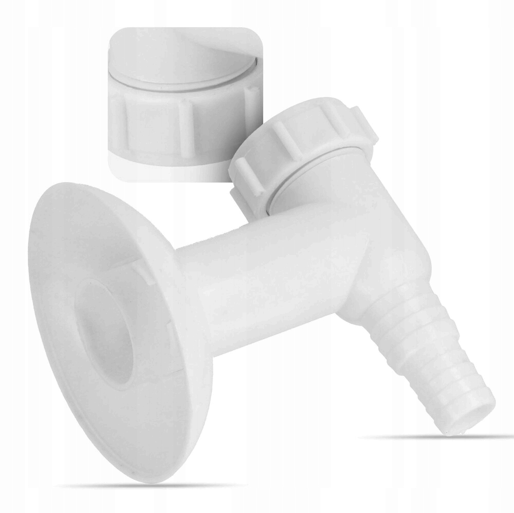 Syfon pralkowy biały, natynkowy 32 mm 5 14231711031