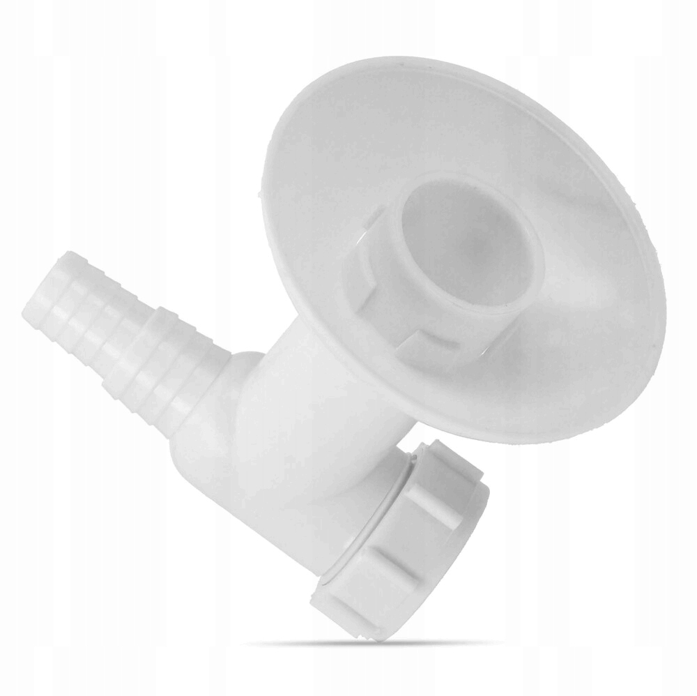 Syfon pralkowy biały, natynkowy 32 mm 6 14231711031