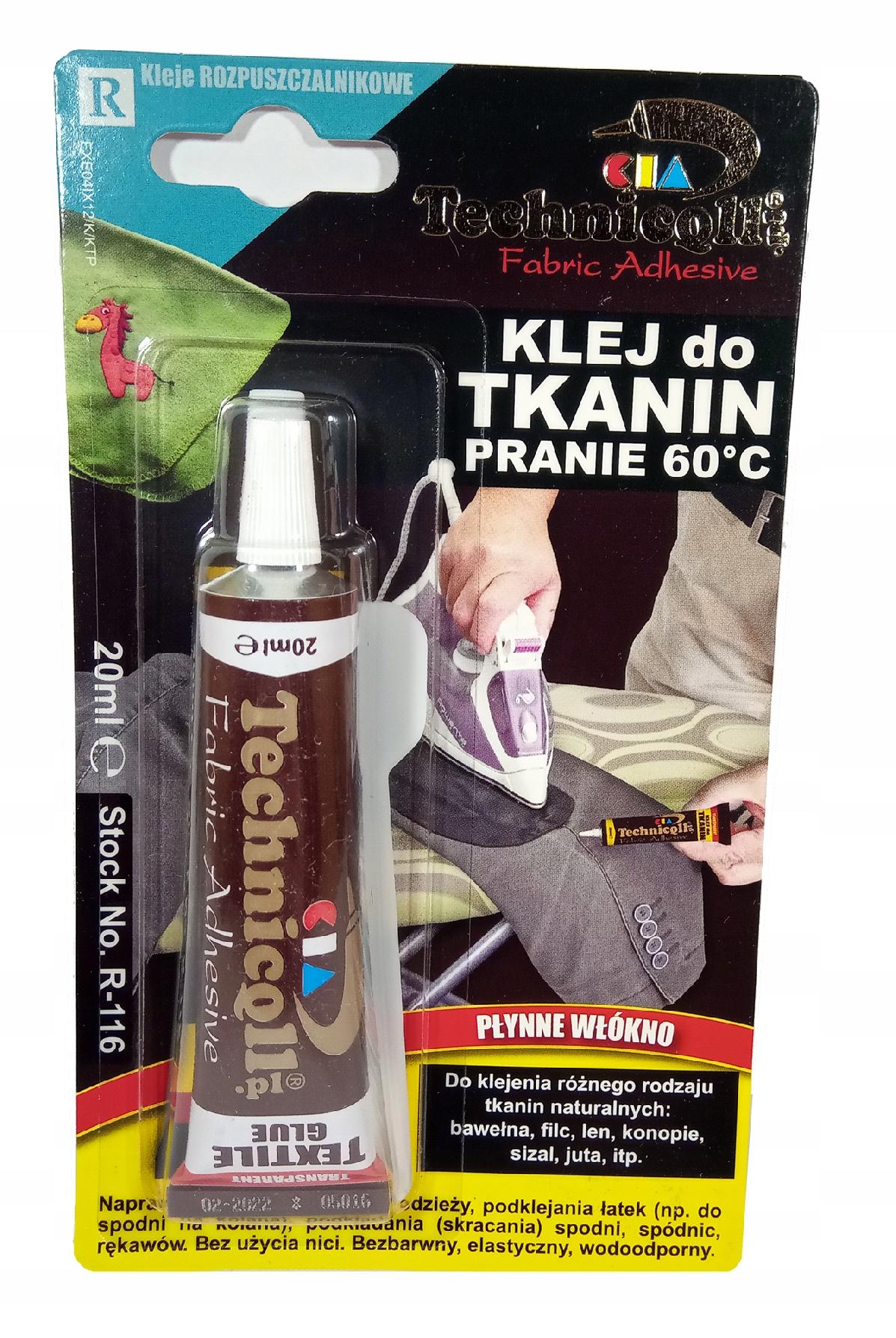 Klej do Tkanin - 20ml - Technicqll 1 14780306360