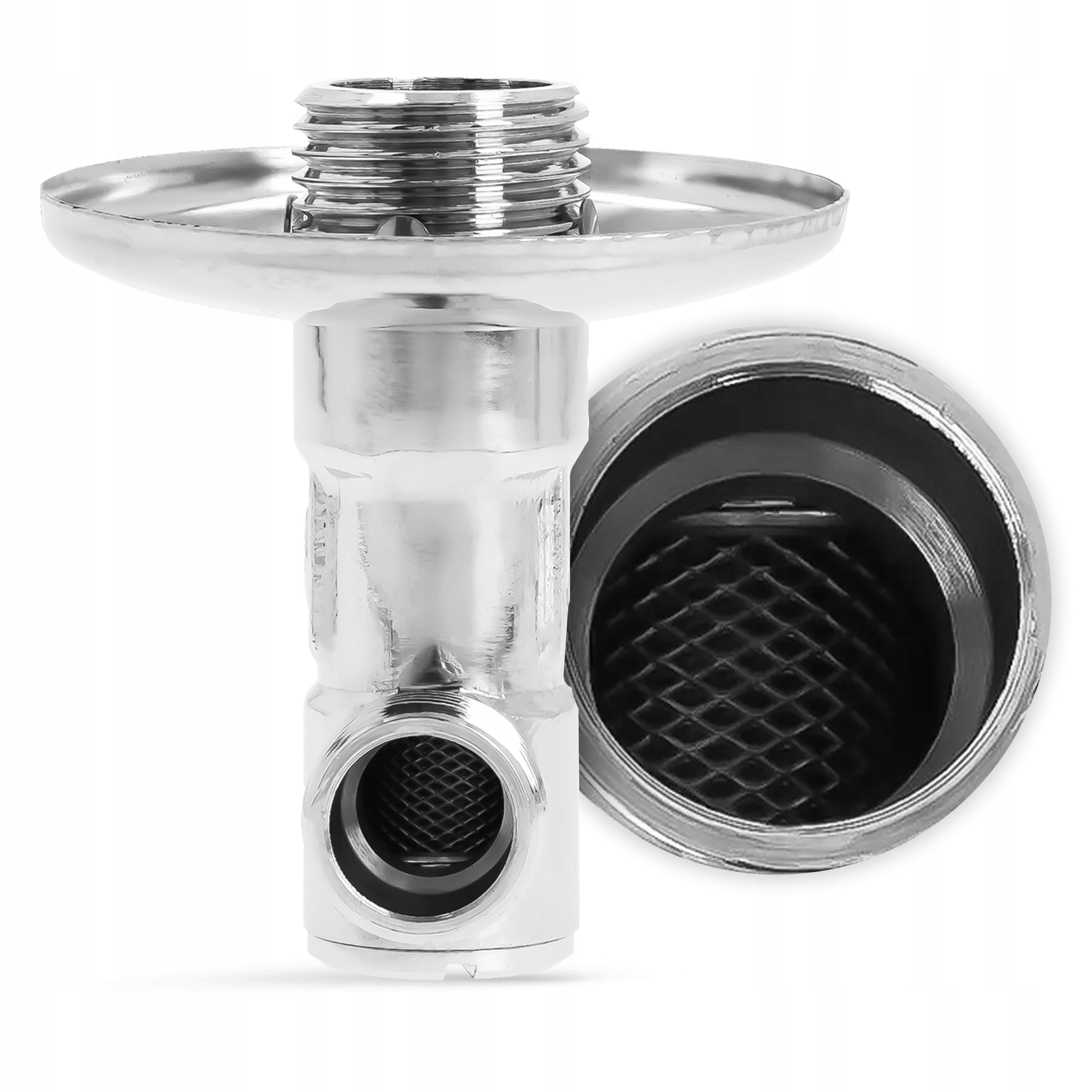 Zawór kulowy KĄTOWY Z FILTREM 1/2x3/4 pralka, zmywarka 9 15125692531