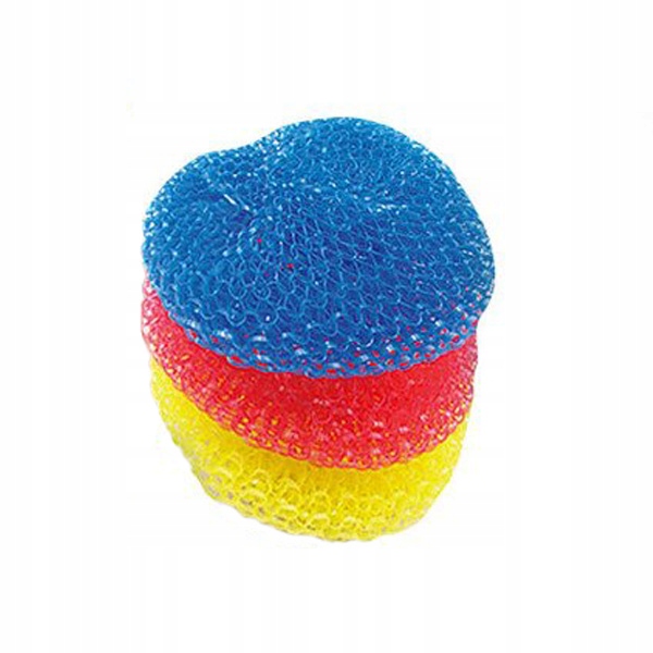 Druciak, Zmywak Plastikowy do naczyń 3 szt. 2 15942630489