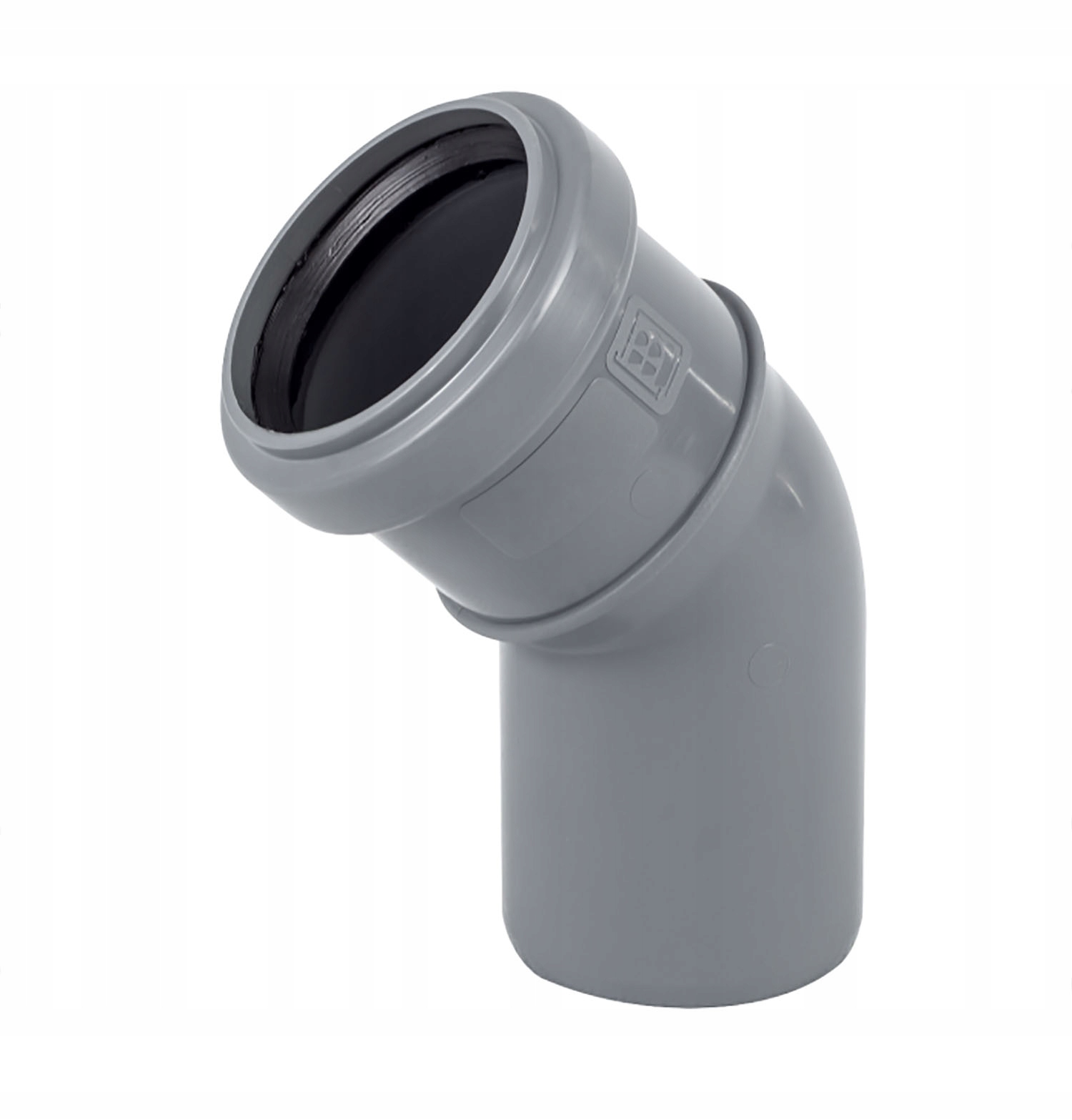 Kolano, kolanko PCV 50/45 - fi 50mm, kąt 45st. - TYCNER 1 16038922381