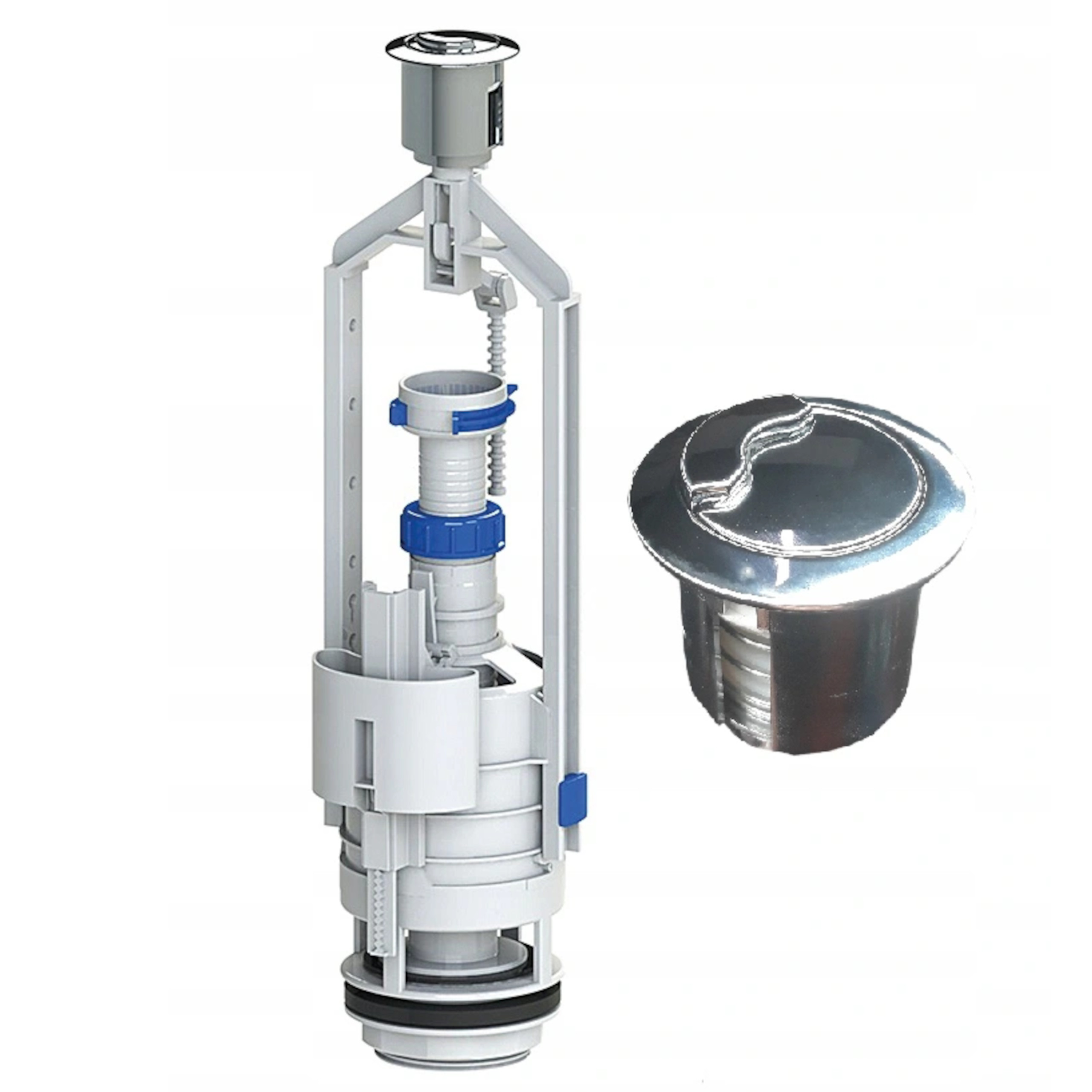 Zawór Spustowy Dwufunkcyjny 3/6L do Kompaktów - Uniwersalny, Ergonomiczny 2 16092200641