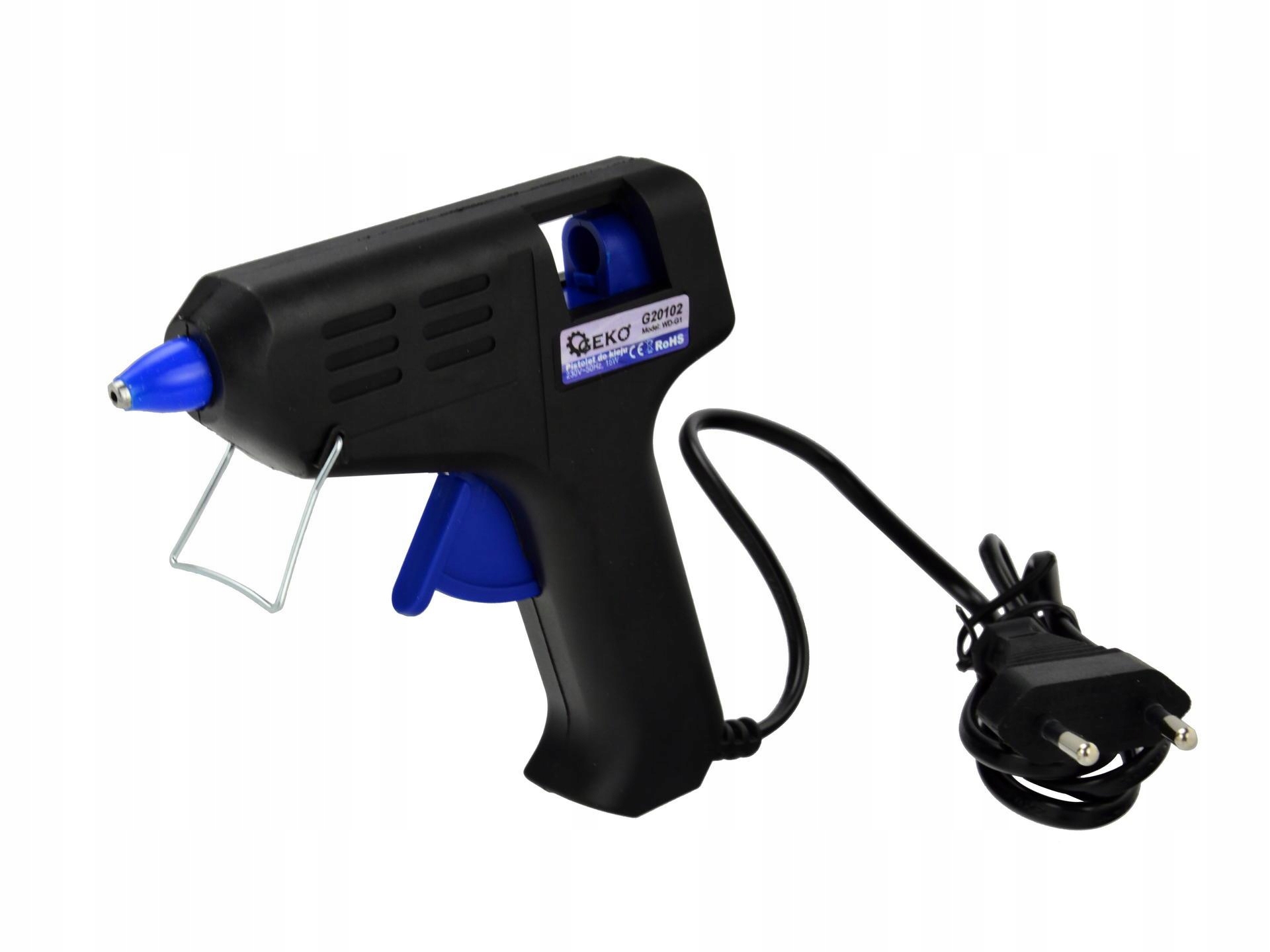 Pistolet do Klejenia na Gorąco 15W 7mm + 2 Wkłady Klejowe 2 16399534744