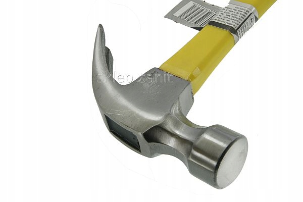 Młotek Szewski 600g Trzonek z Tworzywa, Wyciągacz do Gwoździ, Vorel 4 17058192121