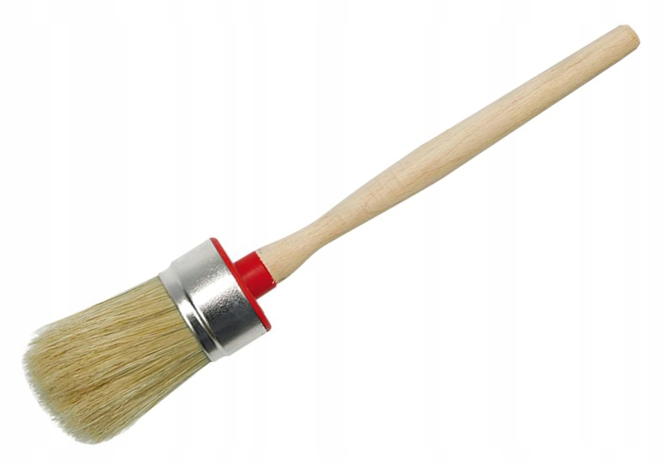 Pędzel Okrągły 20 mm, Naturalne Włosie do wszystkich farb i impregnatów 1 17058527703
