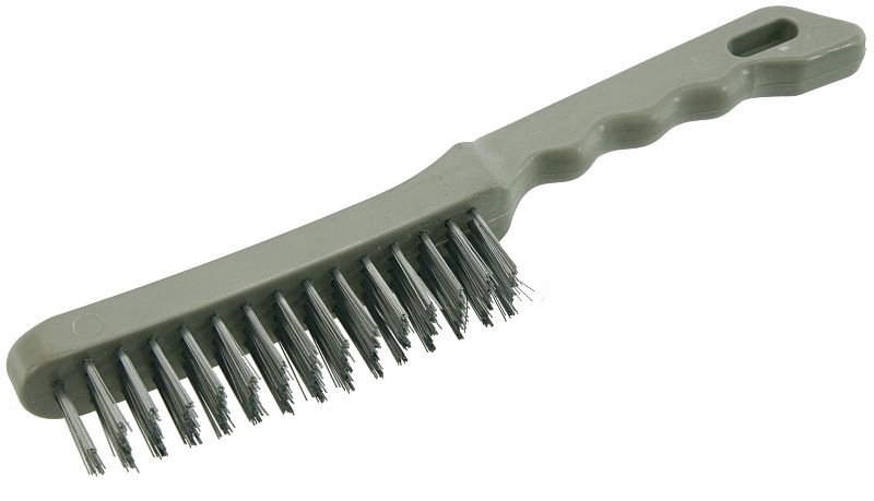Szczotka druciana Yato YT-6354, 4-rzędowa, stalowa, plastikowa rączka 5 17061795942