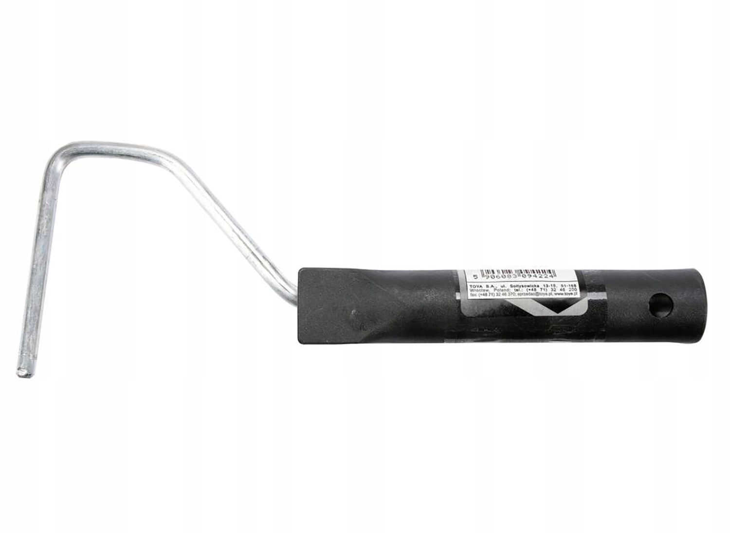 Uchwyt, rączka do wałka malarskiego 10 cm, fi 6mm, ergonomiczny, PVC 2 17068368759