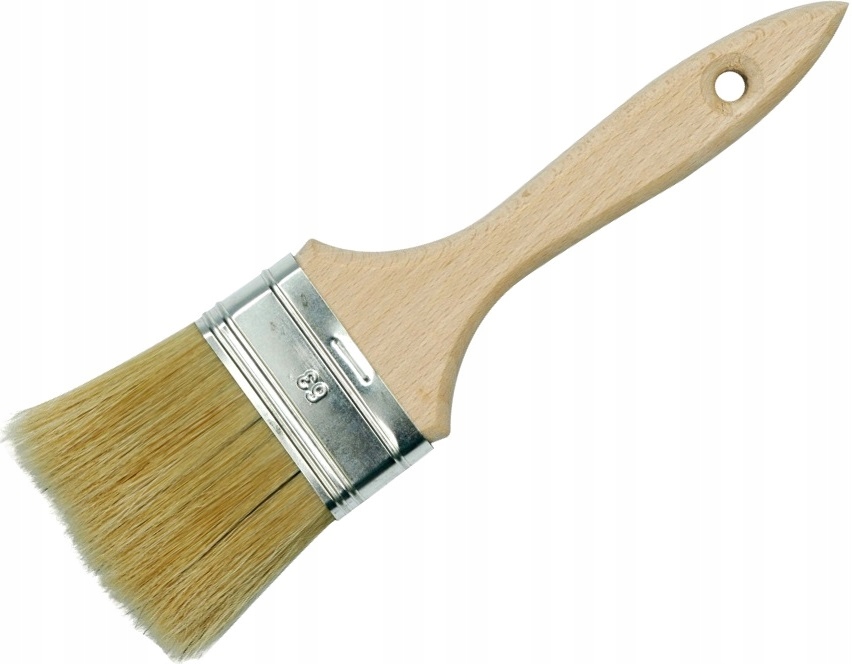 Pędzel Angielski Płaski 76 mm – Naturalne Włosie 3 17070880313