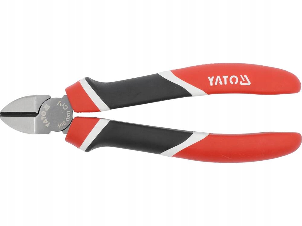 Szczypce Tnące Boczne Yato YT-1948, 190 mm, CrV, Trójkolorowe Rękojeści 9 17078823745