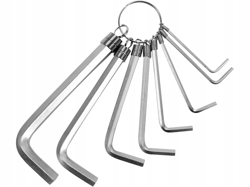 Zestaw Kluczy Imbusowych HEX YT-0503, 2-10 mm, 8 szt., Stal CrV - Yato 2 17100989650