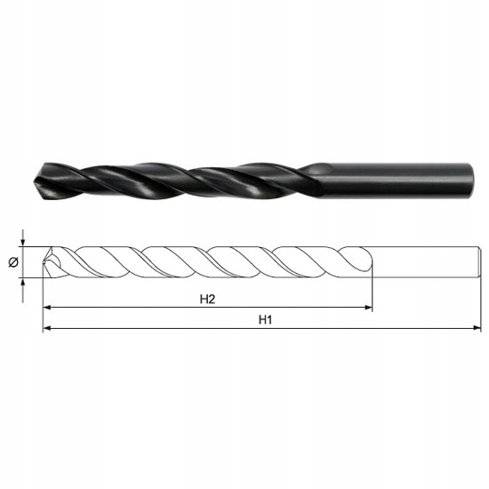 Wiertło HSS 9.0 mm – Zestaw 5 sztuk, Yato YT-4451 4 17153623544