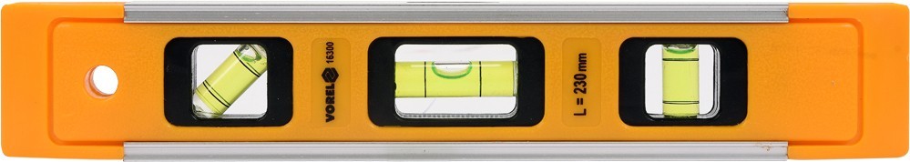 Poziomnica torpedo Vorel 230 mm, 3 libelle, magnetyczna 3 17157081878