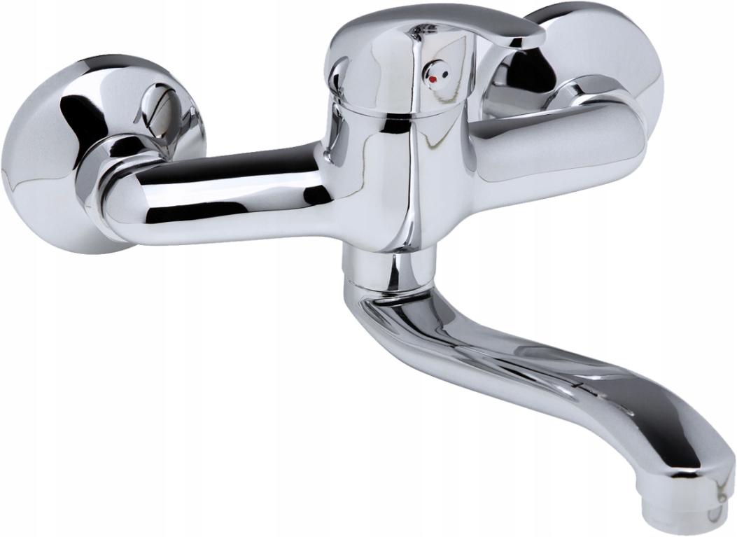Bateria ścienna umywalkowa BATMIX BM 3203-15, wylewka 15 cm, obrotowa 2 17202800417