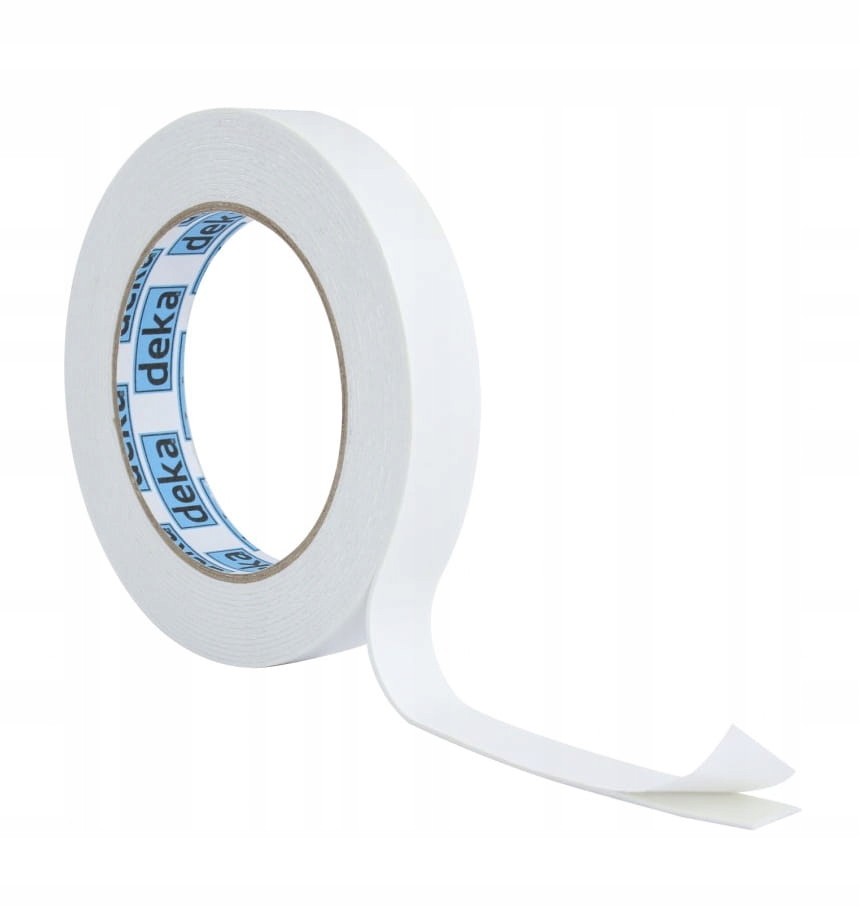 Taśma dwustronna piankowa 19mm/5m - Biała 1 17341819017