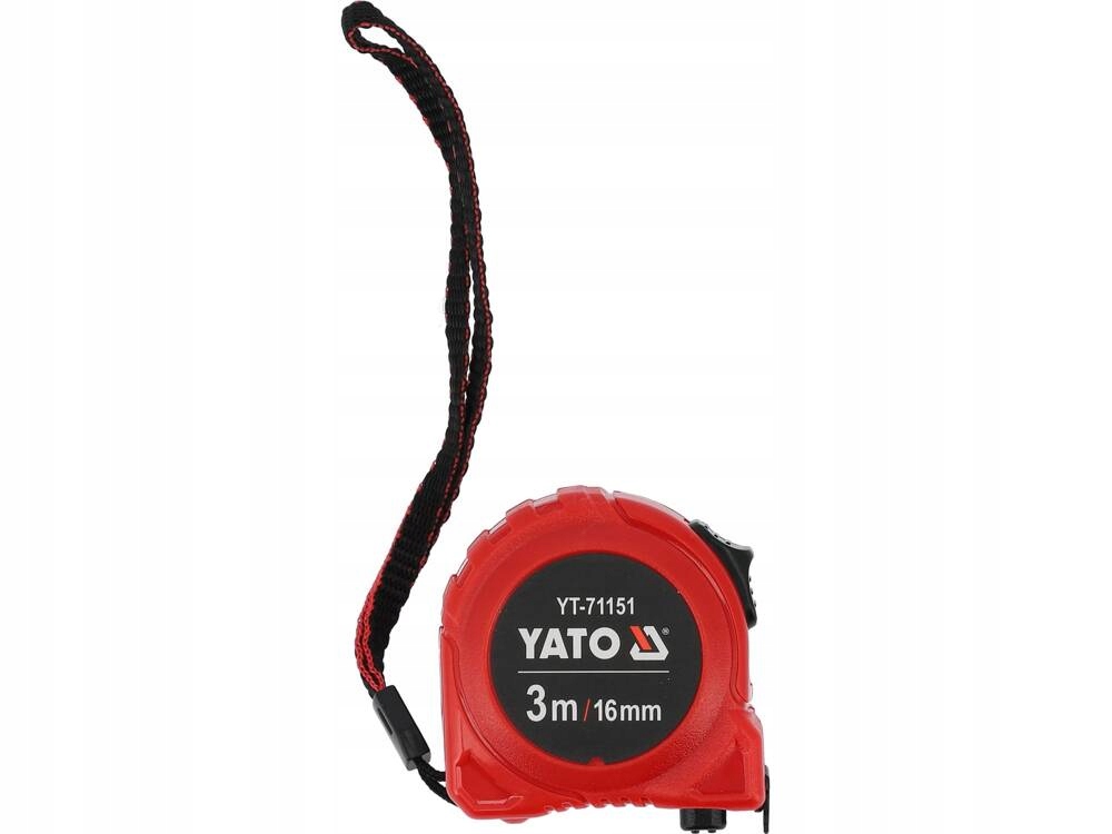 Miara zwijana stalowa 3m x 16mm YATO YT-71151 nylon ABS klasa II 2 17587203087