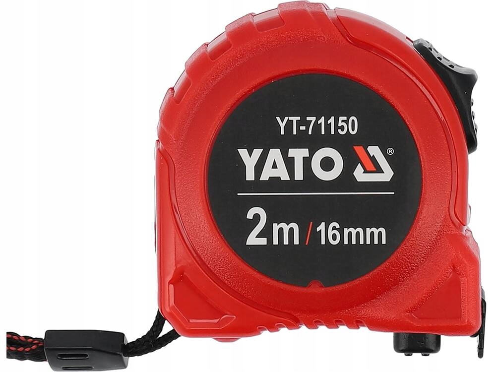 Miara zwijana stalowa 2m x 16mm YATO YT-71150 nylon ABS klasa II 1 17587203347