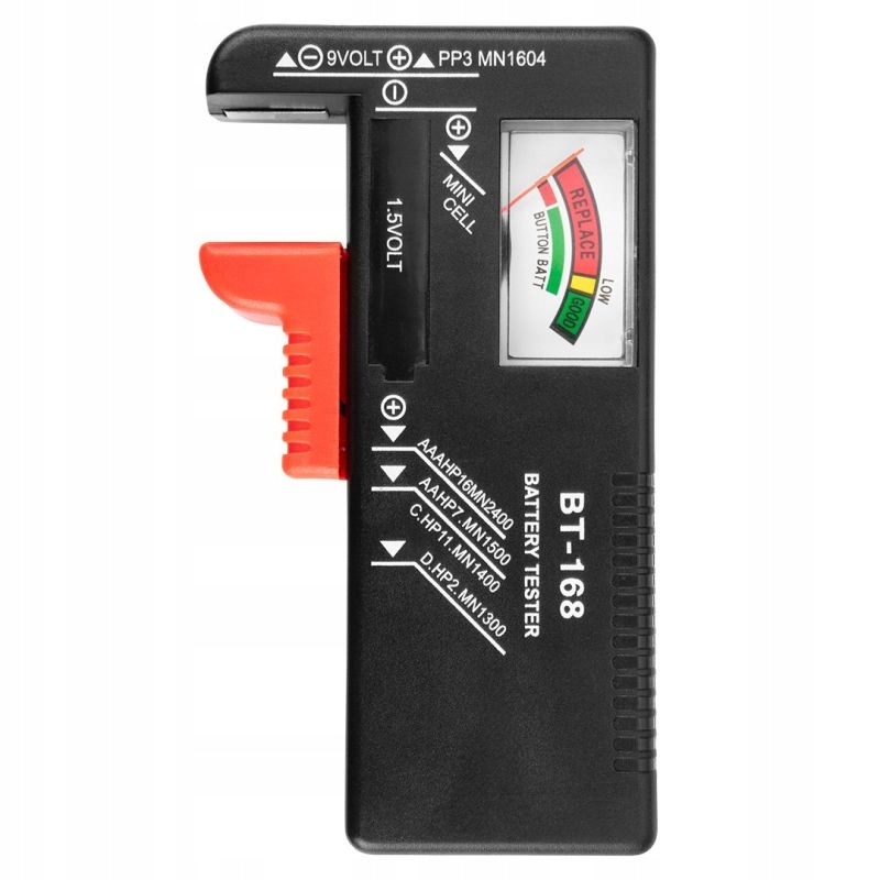 Tester baterii i akumulatorków NEO TOOLS 94-009 AA AAA 9V CR 2 17587203498