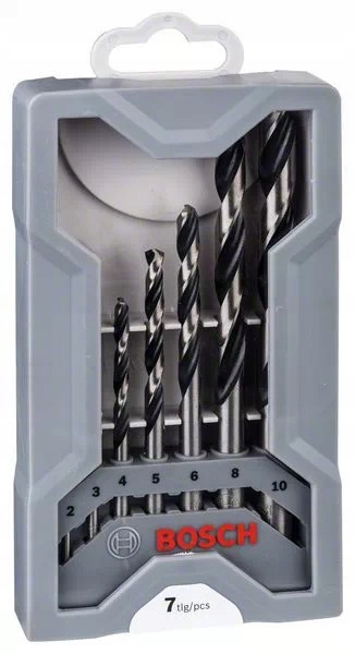Zestaw wierteł do metalu BOSCH HSS 2-10mm 7szt. 3 17588712023