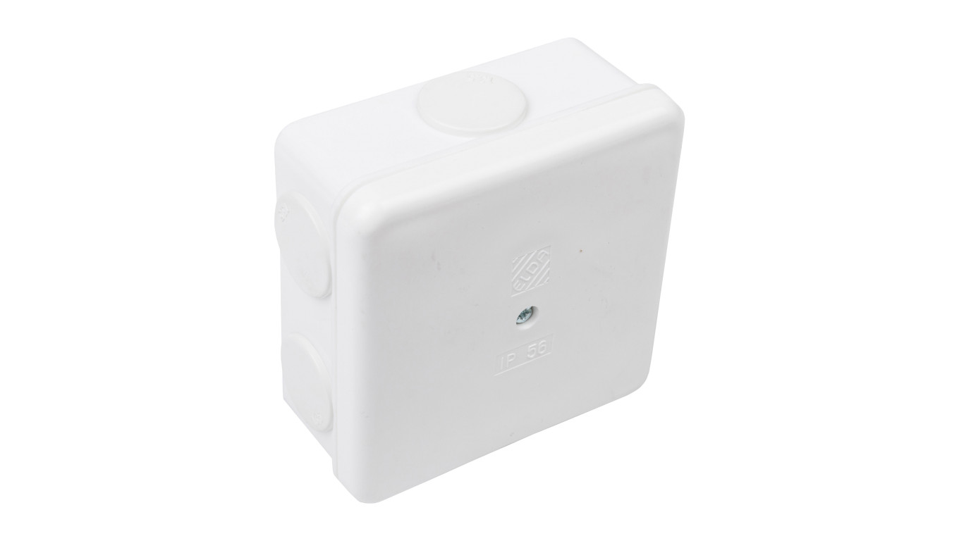 Puszka elektryczna natynkowa SCHNEIDER 75x75 mm IP56 biała, szczelna 2 17619997558