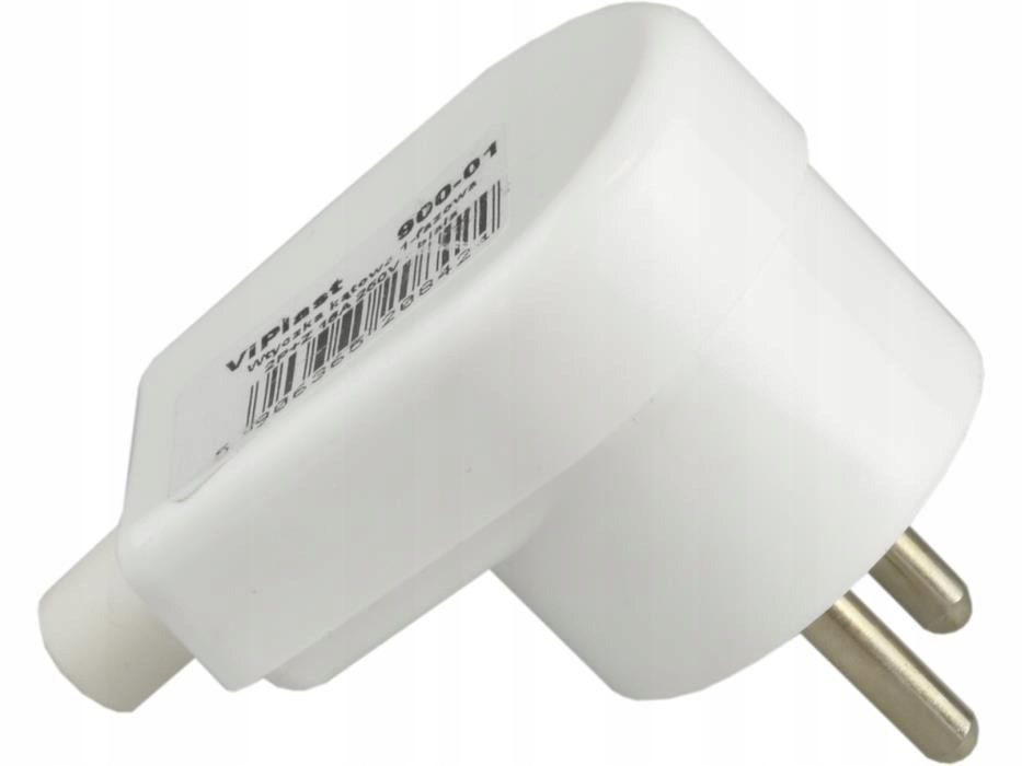 Wtyczka kątowa z uziemieniem skręcana biała Schneider Electric 16A 3 17619999182