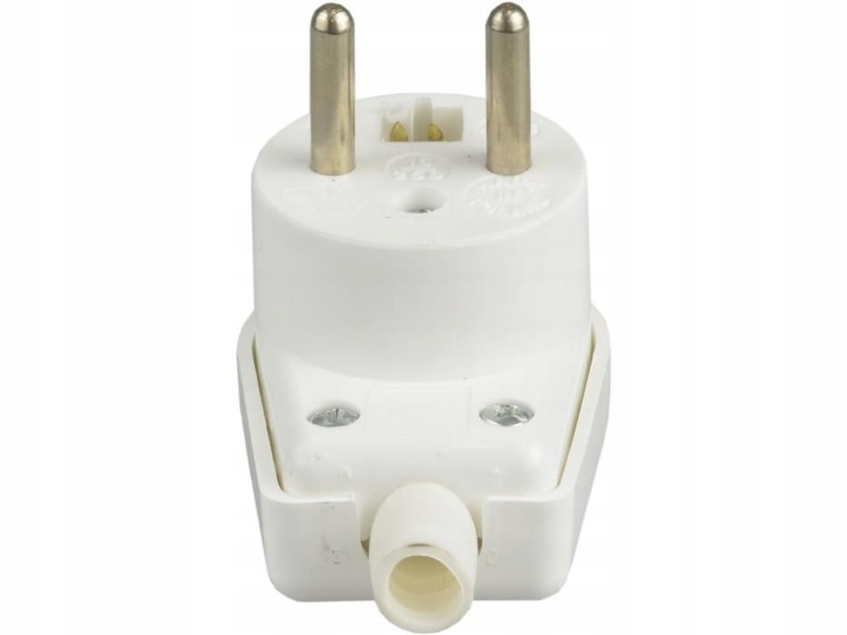Wtyczka kątowa z uziemieniem skręcana biała Schneider Electric 16A 5 17619999182
