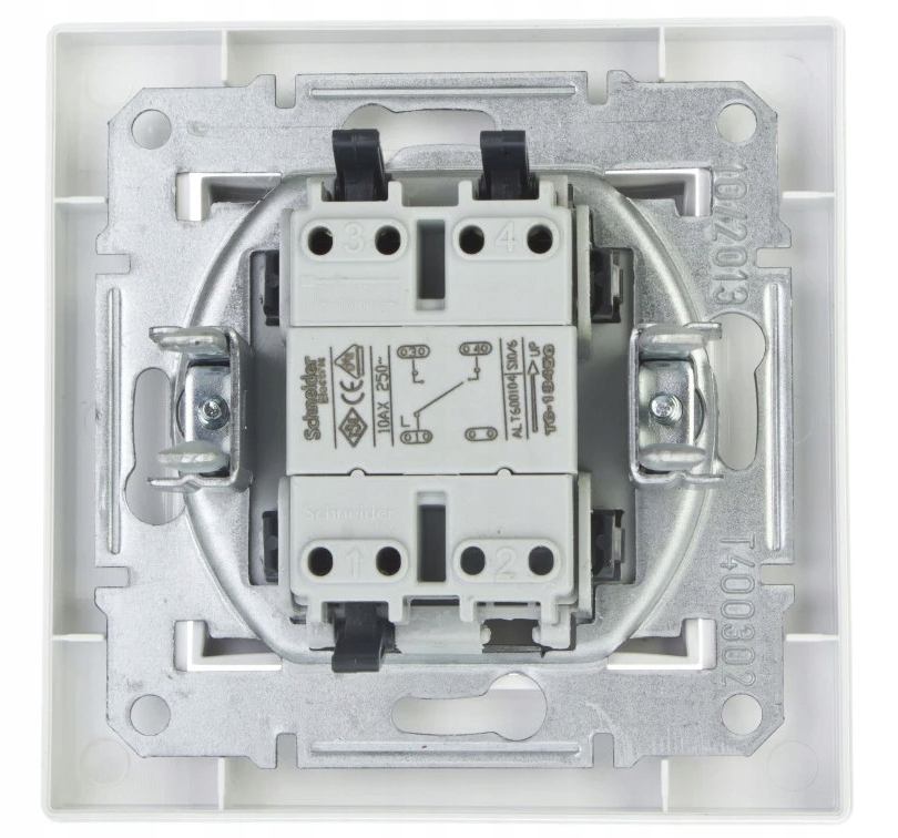 Schneider Asfora łącznik schodowy biały EPH0400121 10AX 2 17624296421