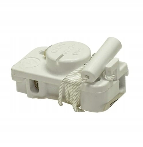 Schneider Electric Asfora, łącznik 1-biegunowy ze sznurkiem, 0,5 m, biały 2 17627204436