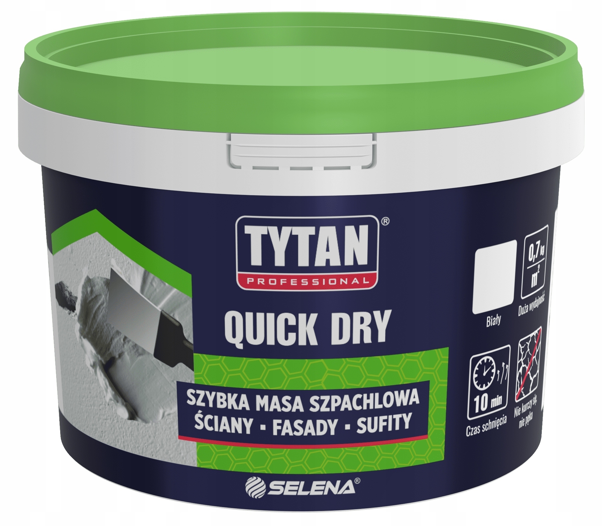 Tytan Professional QuickDry - Szybka Masa Szpachlowa 250 ml 2 17689283637