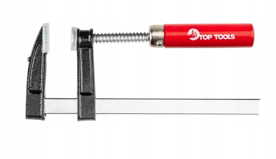 Ścisk stolarski śrubowy 50x200mm Top Tools | Drewniany uchwyt | 12A201 1 17746543585