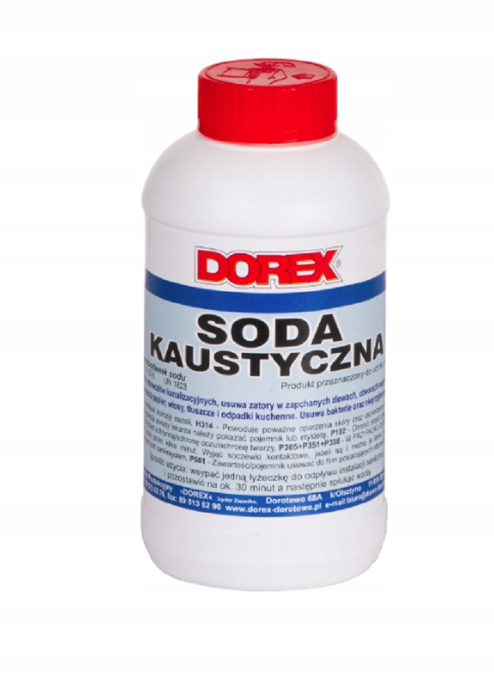 Soda Kaustyczna 0,5 kg – Granulki do Udrażniania Rur, Zlewów i Kanalizacji 1 17748684596