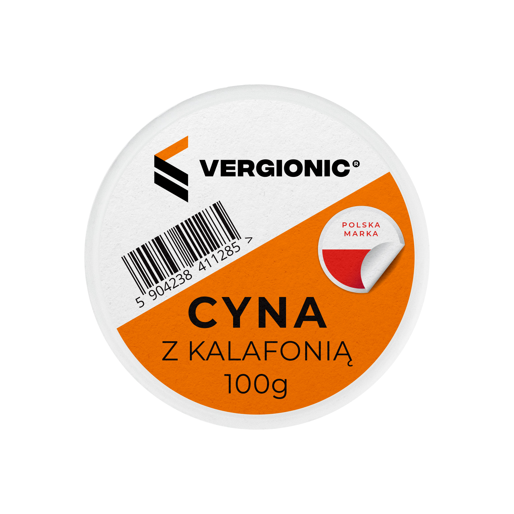 Cyna do lutowania z kalafonią 1mm 100g drut lutowniczy 3 17756362143