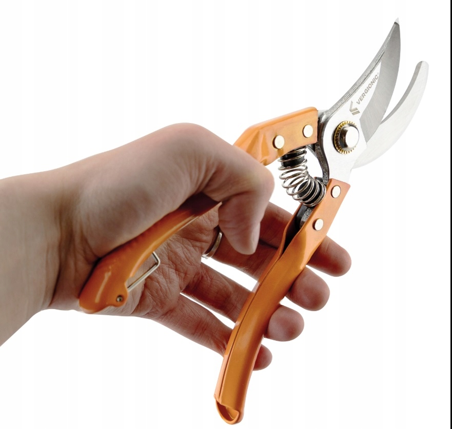 Sekator ogrodowy 21cm, ręczny stalowy, cięcie do 20mm 7 17763661290