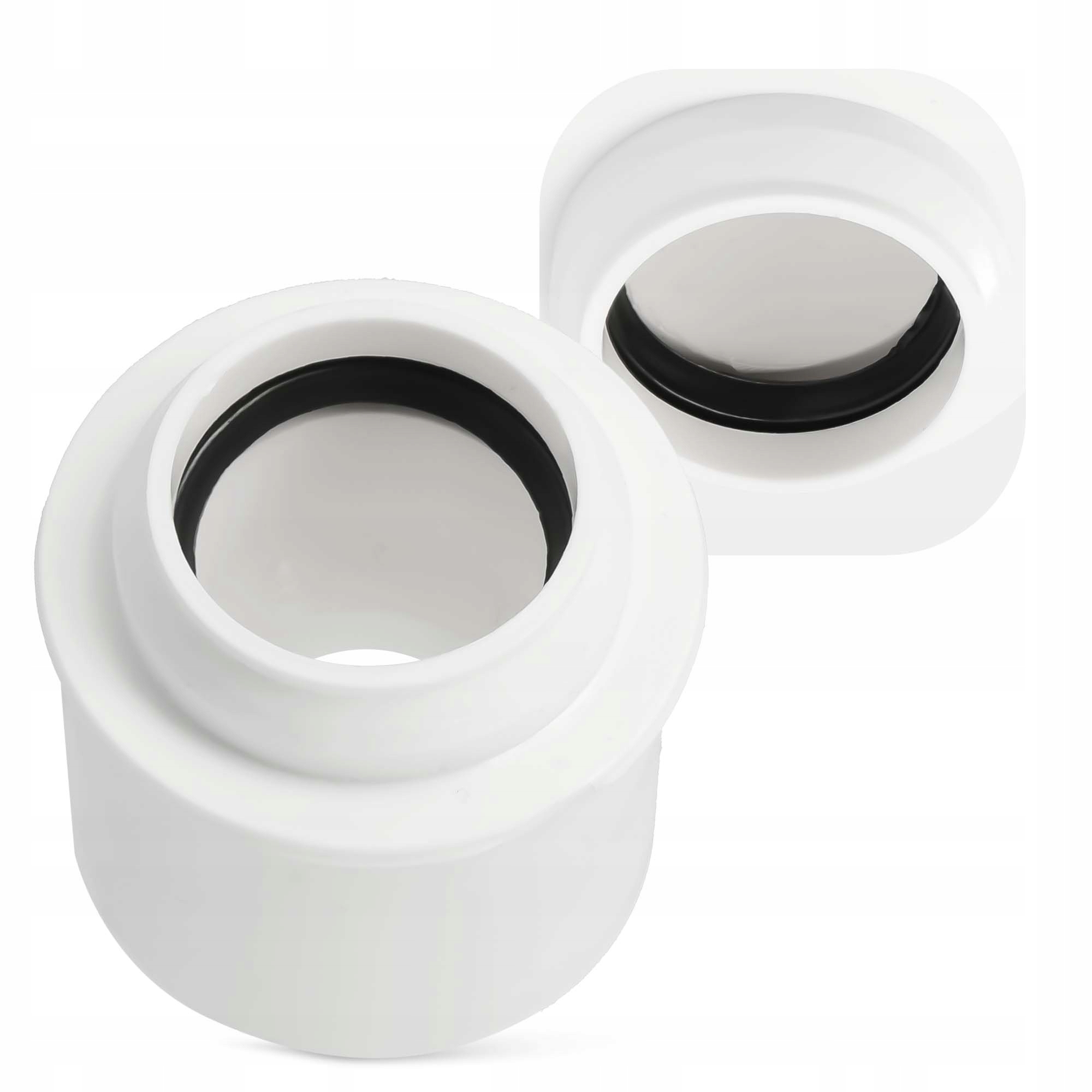 Redukcja hydrauliczna krótka biała 50x32mm łącznik 4 17849798668