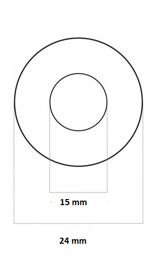 USZCZELKA GUMOWA 3/4" 24 mm 5 SZTUK 3 17862896453