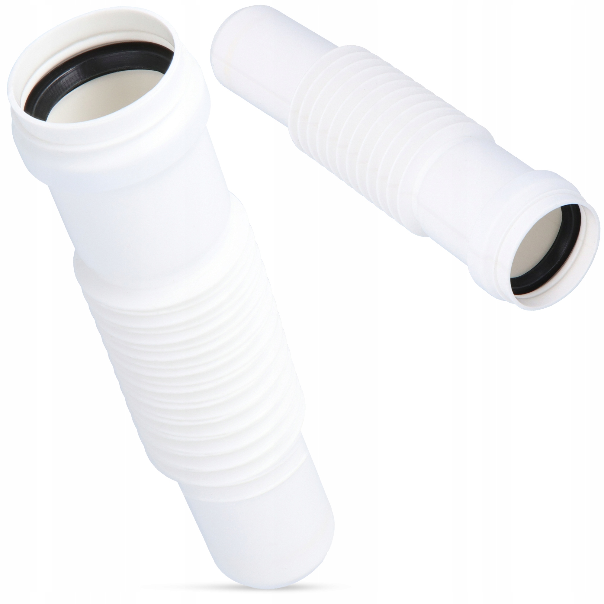 Kolano kanalizacyjne harmonijkowe 32 mm redukcyjne rura elastyczna 2 17862953321