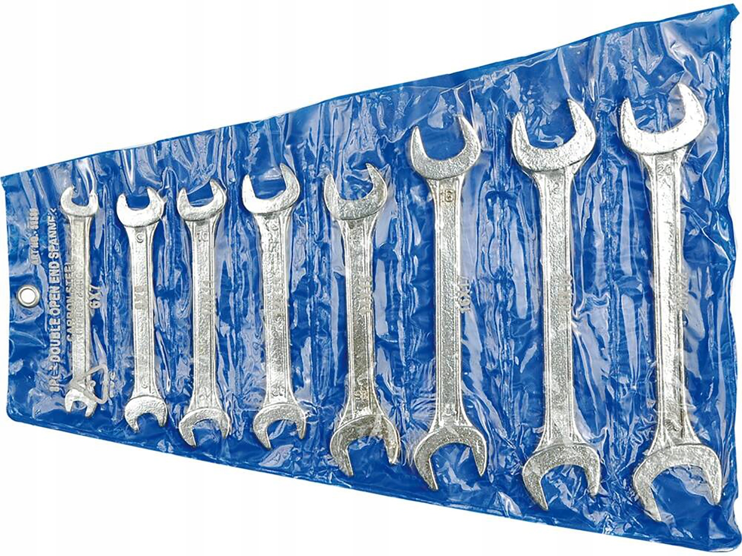 Zestaw Kluczy Płaskich 8 szt. 6-22 mm z Etui – Stal Węglowa 1 18217122533