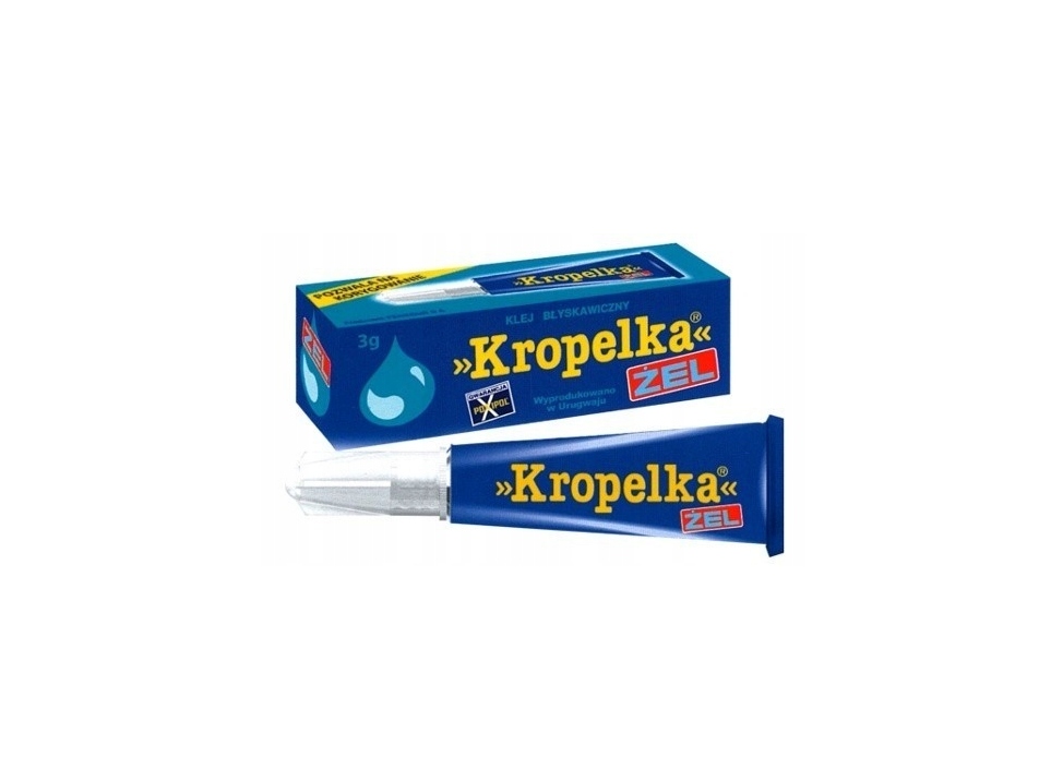 Klej KROPELKA w Żelu 3g 2 9627234325