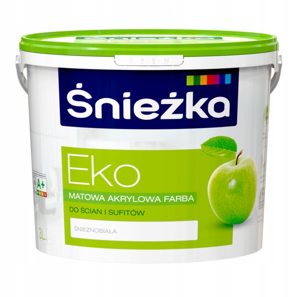 Śnieżka EKO do ścian i sufitów 3L Biały 1 9627246812