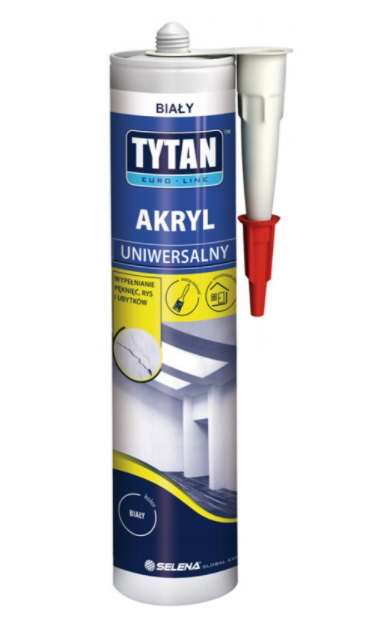 Akryl Uniwersalny Biały - Tytan 280ml 1 9645501031