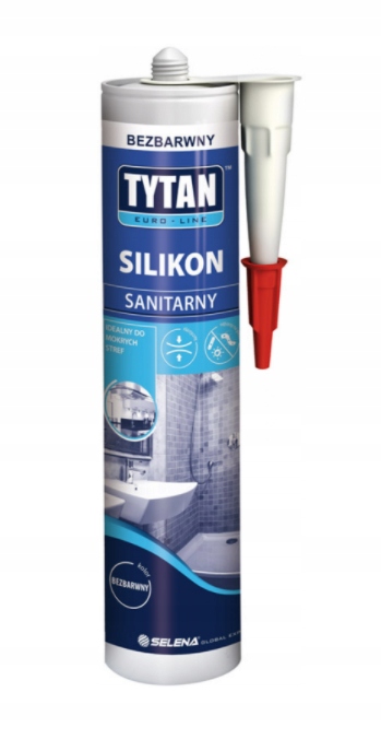 Silikon Sanitarny Bezbarwny - Tytan 280ml 1 9645501064