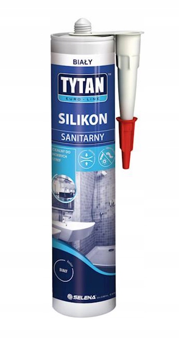 Silikon Sanitarny Biały - Tytan 280ml 1 9645501105