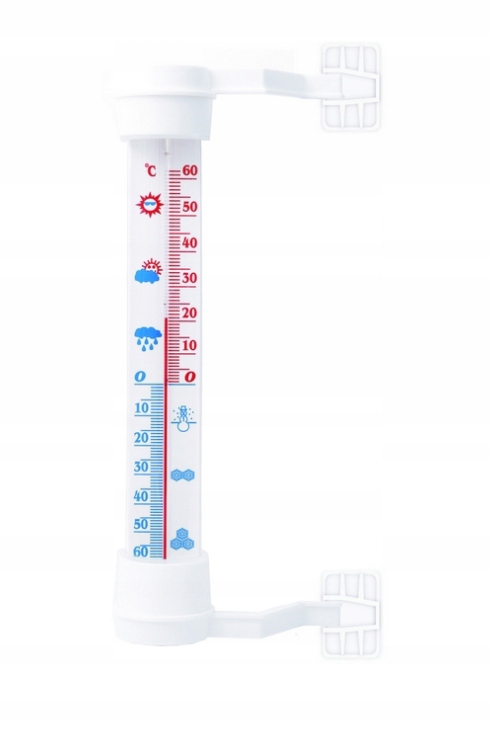 Termometr zewnętrzny zaokienny - Duży 27cm 2 9685397640